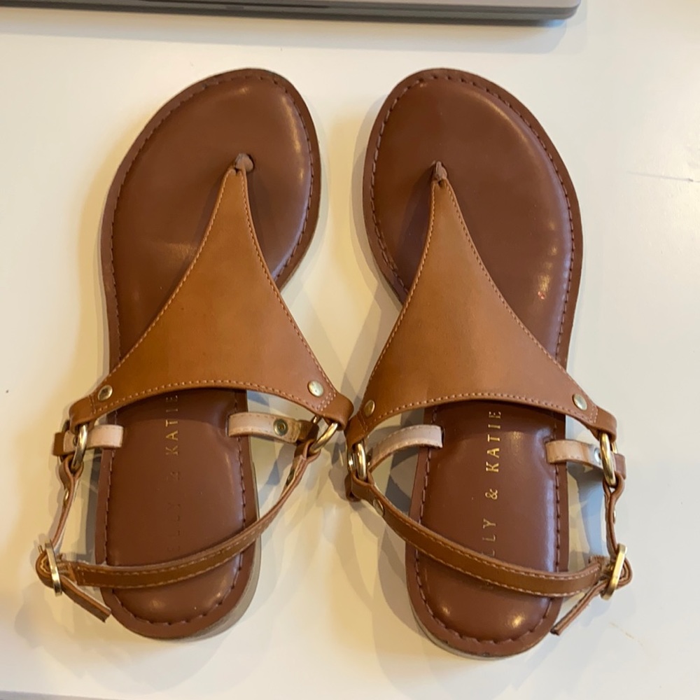Kelly & Katie Brown Sandal
